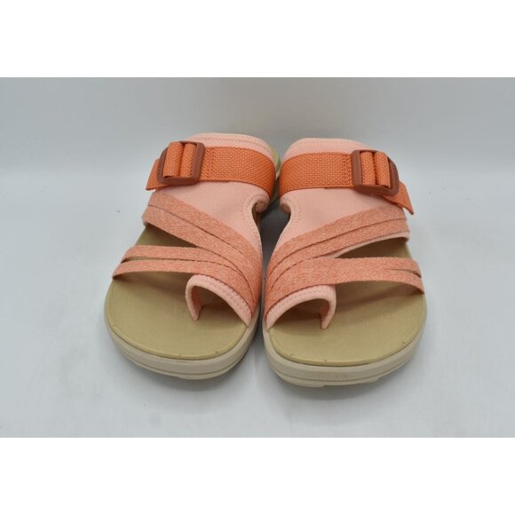 Merrell Womens Size 11 District 4 Peach Slip On Slide Sandals Shoes - Picture 3 of 12